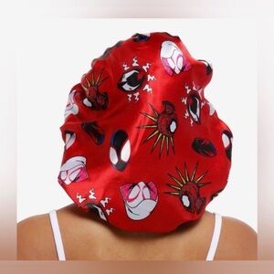 Spider-Man Across The Spider Verse Satin Bonnet- New